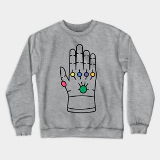 Infinity gauntlet Crewneck Sweatshirt